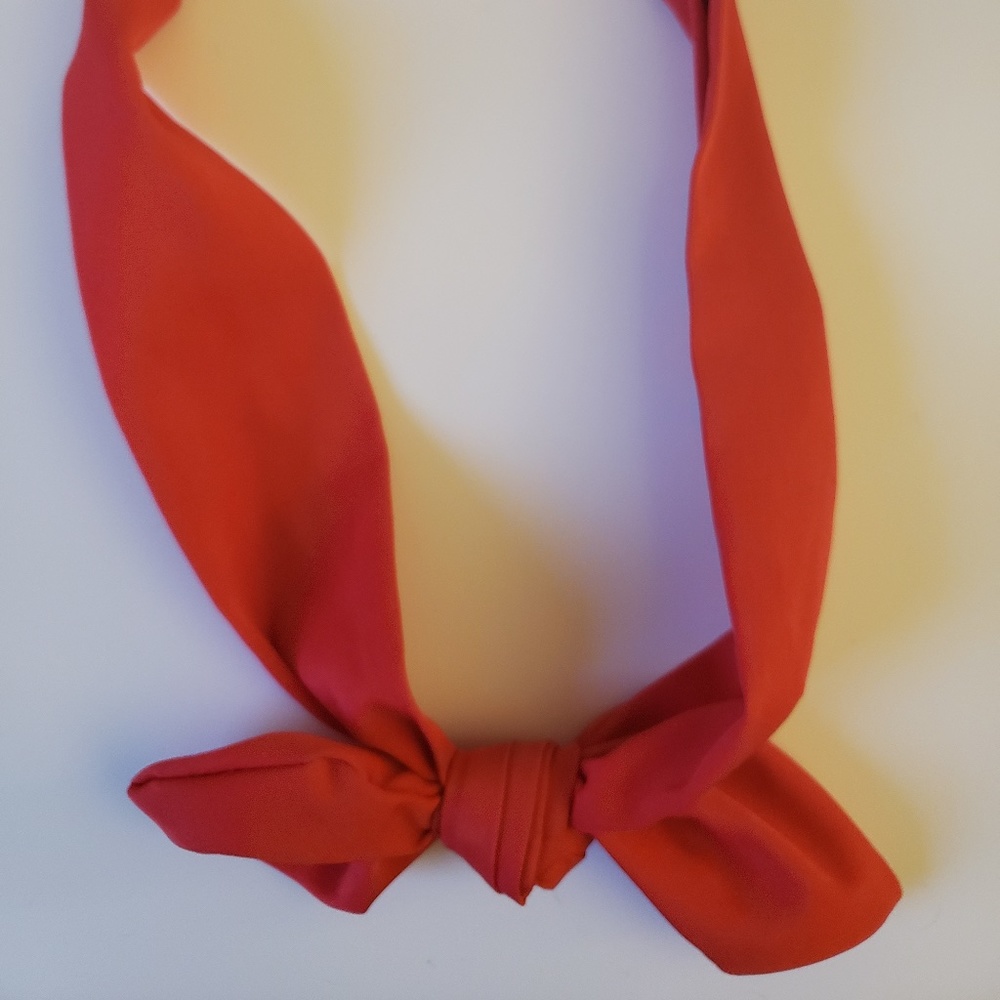 Red Bow Headband